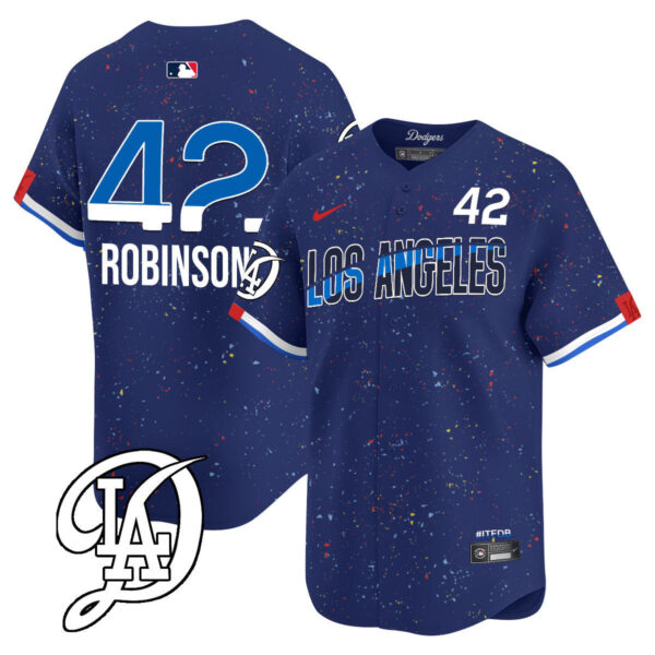 Men's Los Angeles Dodgers 2024 City Connect Limited Jersey - All Stitched - Image 12