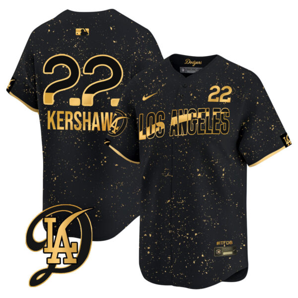 Men's Los Angeles Dodgers 2024 City Connect Limited Jersey - All Stitched - Image 18