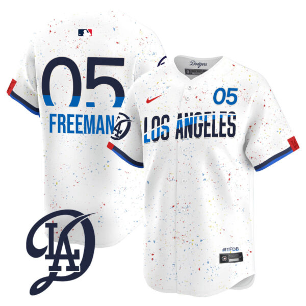 Men's Los Angeles Dodgers 2024 City Connect Limited Jersey - All Stitched - Image 30
