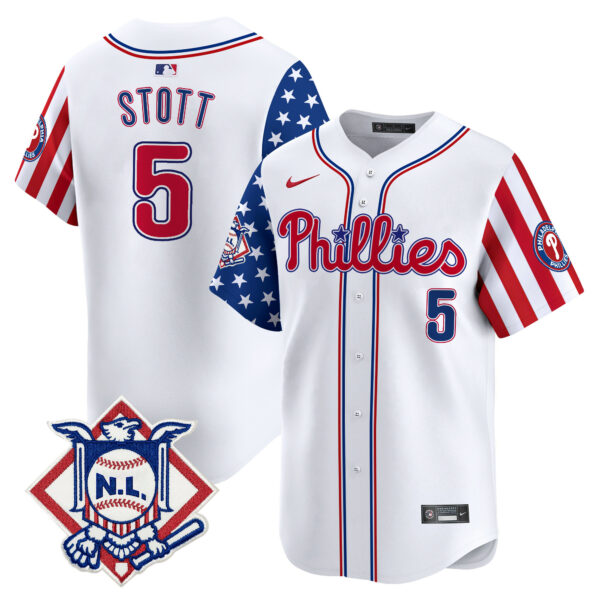 Men's Phillies 2025 Memorial Day Vapor Premier Limited Jersey - All Stitched - Image 5