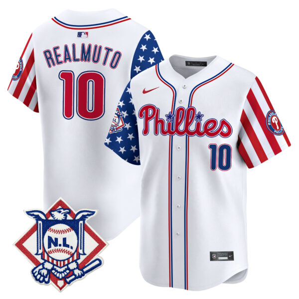 Men's Phillies 2025 Memorial Day Vapor Premier Limited Jersey - All Stitched - Image 6