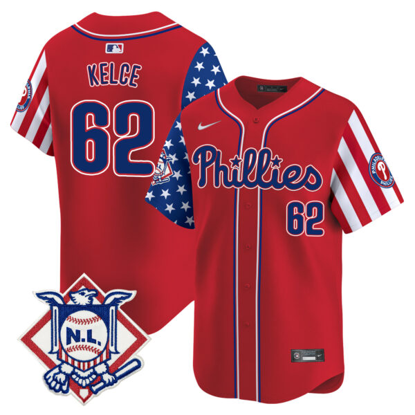 Men's Phillies 2025 Memorial Day Vapor Premier Limited Jersey - All Stitched - Image 16