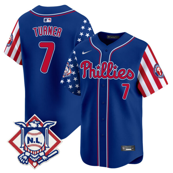 Men's Phillies 2025 Memorial Day Vapor Premier Limited Jersey - All Stitched - Image 22