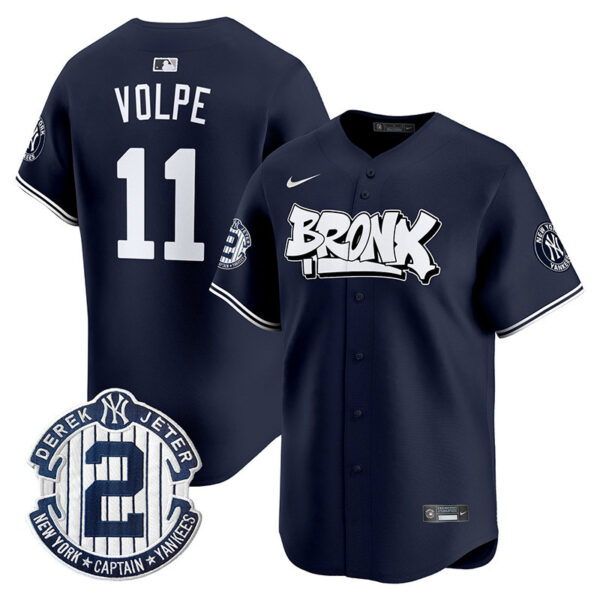 Men's New York Yankees The Bronx Graffiti Vapor Premier Limited Jersey V3 - All Stitched - Image 18