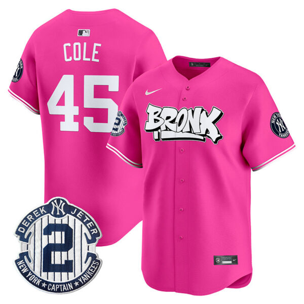 Men's New York Yankees The Bronx Graffiti Vapor Premier Limited Jersey V3 - All Stitched - Image 37