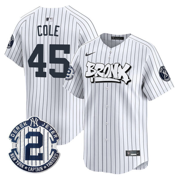 Men's New York Yankees The Bronx Graffiti Vapor Premier Limited Jersey V3 - All Stitched - Image 13