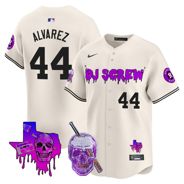 Men's Astros DJ Screw Vapor Premier Limited Jersey - All Stitched - Image 16