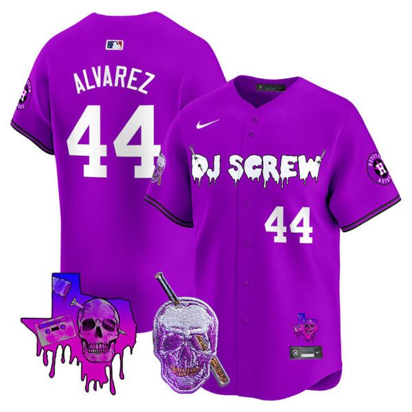 Men's Astros DJ Screw Vapor Premier Limited Jersey - All Stitched - Image 26