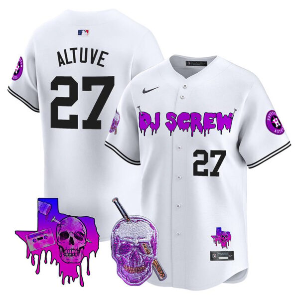 Men's Astros DJ Screw Vapor Premier Limited Jersey - All Stitched - Image 35