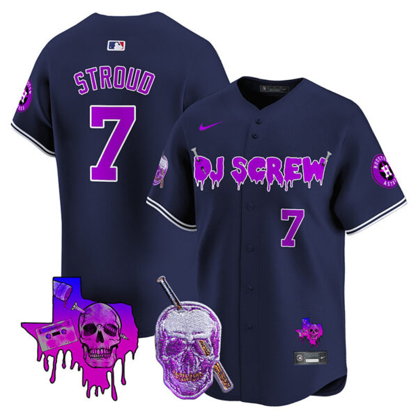 Men's Astros DJ Screw Vapor Premier Limited Jersey - All Stitched - Image 47