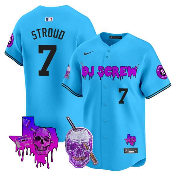 Men's Astros DJ Screw Vapor Premier Limited Jersey - All Stitched - Image 8