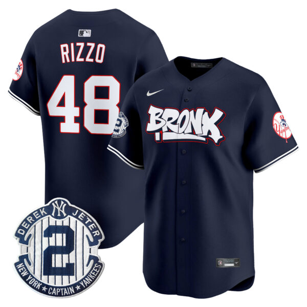 Men's New York Yankees The Bronx Graffiti Vapor Premier Limited Jersey V4 - All Stitched - Image 23