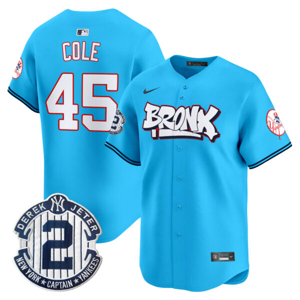 Men's New York Yankees The Bronx Graffiti Vapor Premier Limited Jersey V4 - All Stitched - Image 29