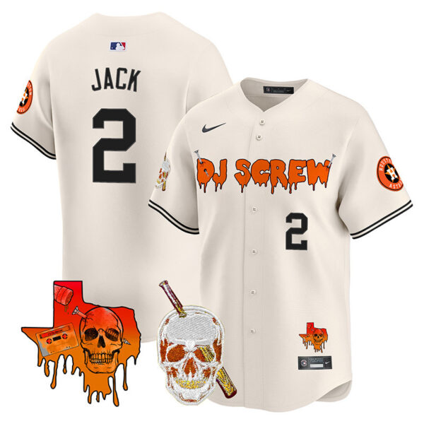 Men's Astros DJ Screw Vapor Premier Limited Jersey V2 - All Stitched - Image 4