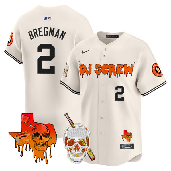 Men's Astros DJ Screw Vapor Premier Limited Jersey V2 - All Stitched - Image 5