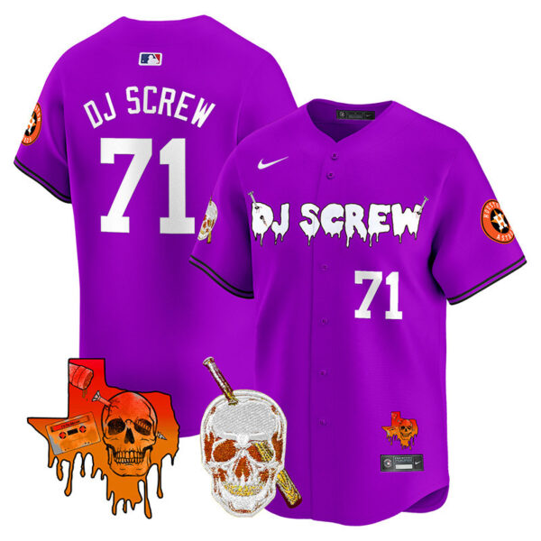 Men's Astros DJ Screw Vapor Premier Limited Jersey V2 - All Stitched - Image 11
