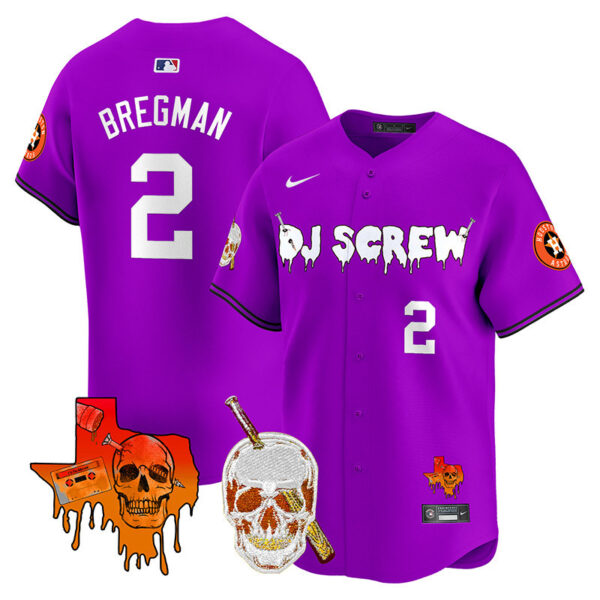 Men's Astros DJ Screw Vapor Premier Limited Jersey V2 - All Stitched - Image 15