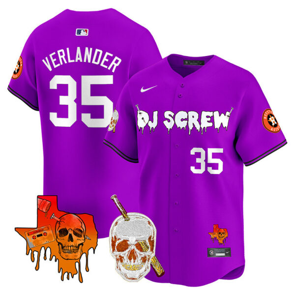 Men's Astros DJ Screw Vapor Premier Limited Jersey V2 - All Stitched - Image 17