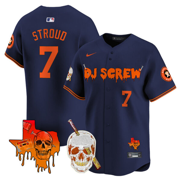 Men's Astros DJ Screw Vapor Premier Limited Jersey V2 - All Stitched - Image 29