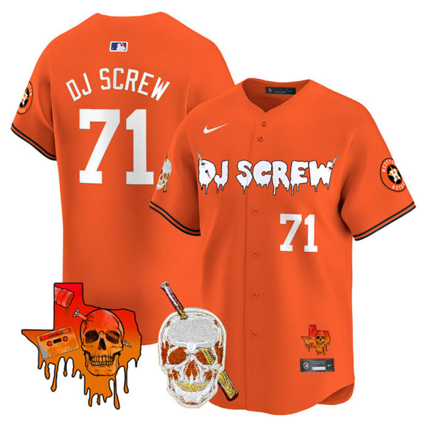 Men's Astros DJ Screw Vapor Premier Limited Jersey V2 - All Stitched - Image 31