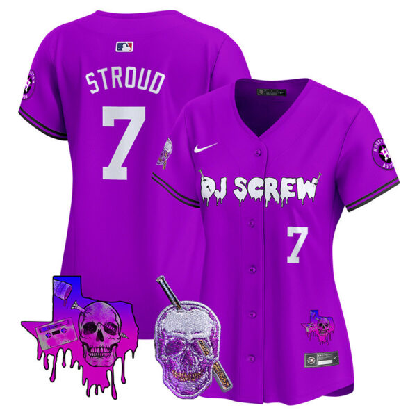 Women's Astros DJ Screw Vapor Premier Limited Jersey - All Stitched - Image 19