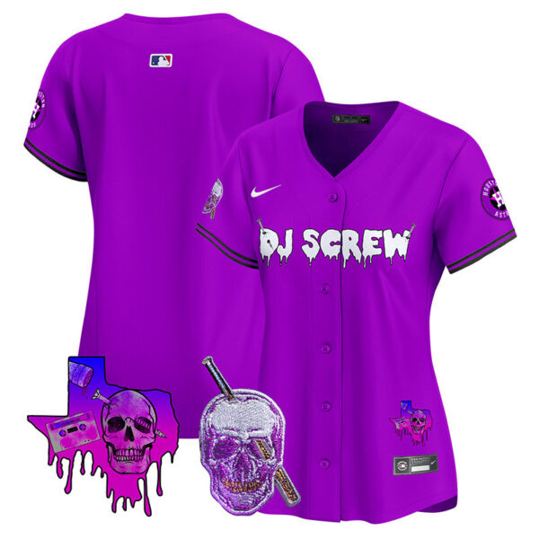 Women's Astros DJ Screw Vapor Premier Limited Jersey - All Stitched - Image 20