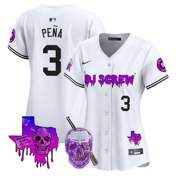Women's Astros DJ Screw Vapor Premier Limited Jersey - All Stitched - Image 23