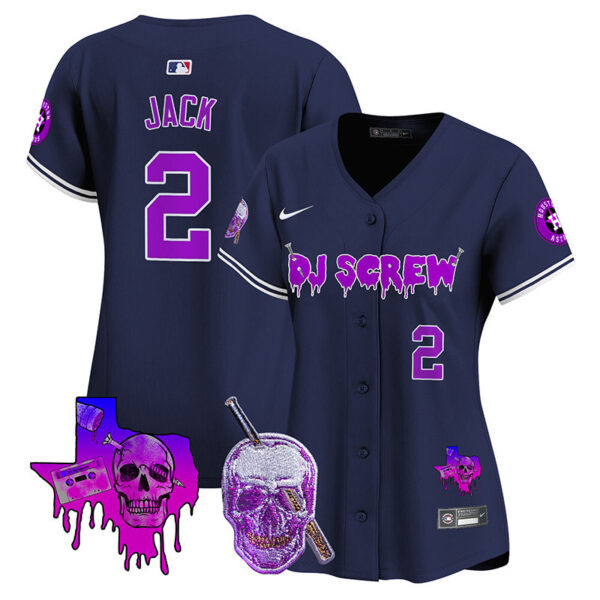 Women's Astros DJ Screw Vapor Premier Limited Jersey - All Stitched - Image 34