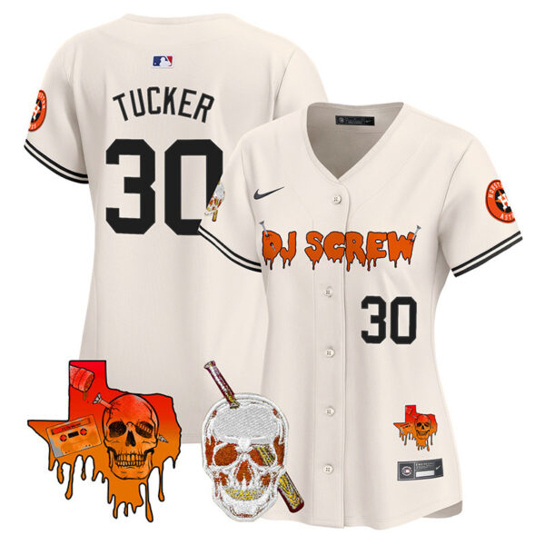 Women's Astros DJ Screw Vapor Premier Limited Jersey V2 - All Stitched - Image 8