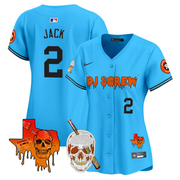 Women's Astros DJ Screw Vapor Premier Limited Jersey V2 - All Stitched - Image 44
