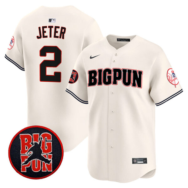 Men's New York Yankees Big Pun Vapor Premier Limited Jersey V2 - All Stitched - Image 5