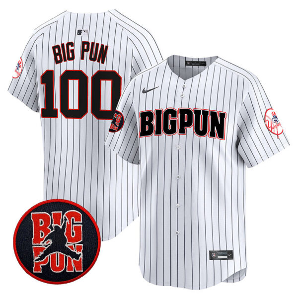 Men's New York Yankees Big Pun Vapor Premier Limited Jersey V2 - All Stitched - Image 10