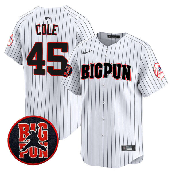 Men's New York Yankees Big Pun Vapor Premier Limited Jersey V2 - All Stitched - Image 15