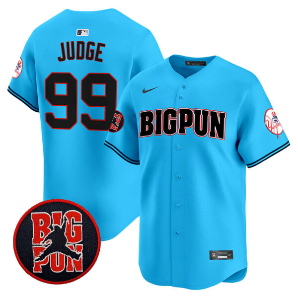 Men's New York Yankees Big Pun Vapor Premier Limited Jersey V2 - All Stitched - Image 29