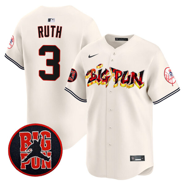 Men's New York Yankees Big Pun Vapor Premier Limited Jersey - All Stitched - Image 4