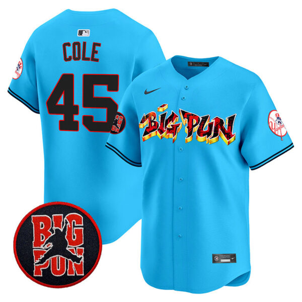 Men's New York Yankees Big Pun Vapor Premier Limited Jersey - All Stitched - Image 33