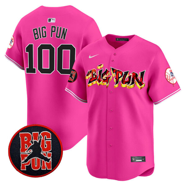 Men's New York Yankees Big Pun Vapor Premier Limited Jersey - All Stitched - Image 37
