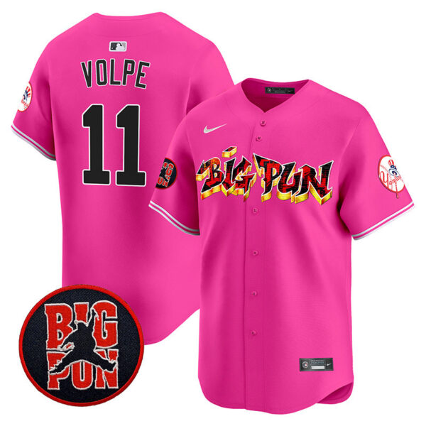 Men's New York Yankees Big Pun Vapor Premier Limited Jersey - All Stitched - Image 39