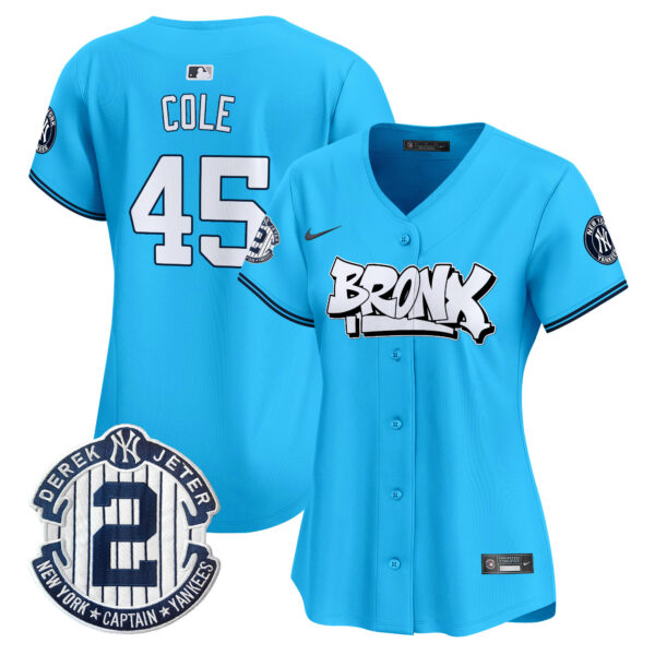 Women's New York Yankees The Bronx Graffiti Vapor Premier Limited Jersey V3 - All Stitched - Image 29