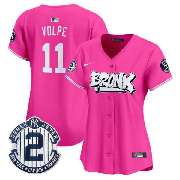 Women's New York Yankees The Bronx Graffiti Vapor Premier Limited Jersey V3 - All Stitched - Image 34