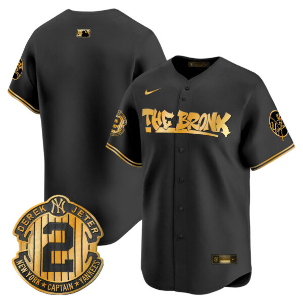 Men's New York Yankees The Bronx Graffiti Vapor Premier Limited Jersey V5 - All Stitched - Image 16