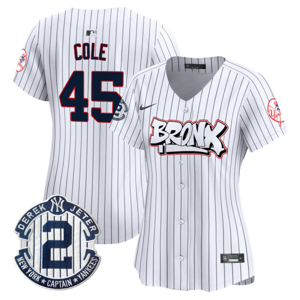 Women's New York Yankees The Bronx Graffiti Vapor Premier Limited Jersey V4 - All Stitched - Image 13
