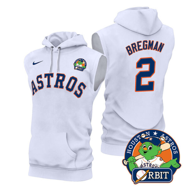 Men's Astros Orbit Patch Sleeveless Hoodie V2 - All Stitched - Image 13