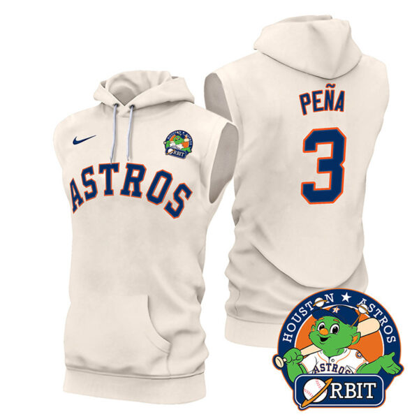 Men's Astros Orbit Patch Sleeveless Hoodie V2 - All Stitched - Image 38