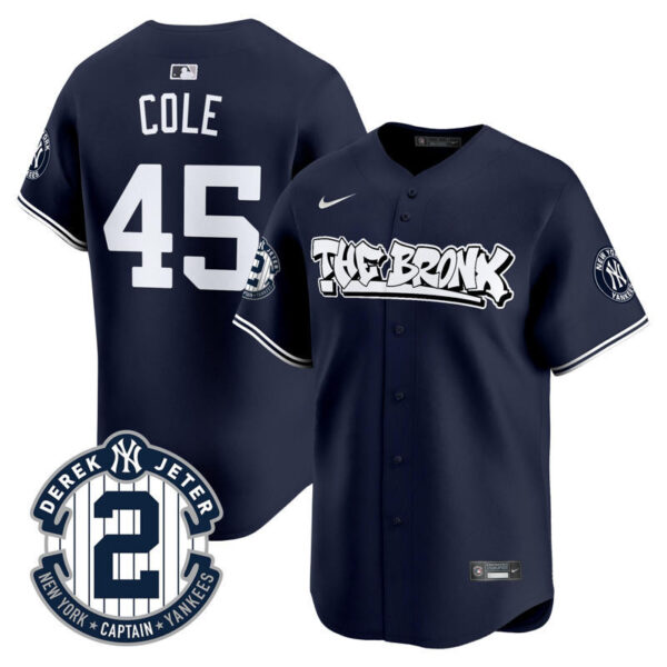 Men's New York Yankees The Bronx Graffiti Vapor Premier Limited Jersey - All Stitched - Image 21
