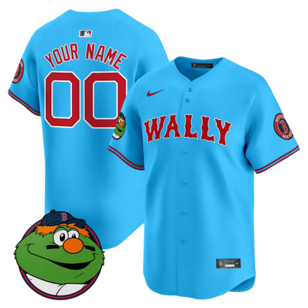 Boston Red Sox Wally Vapor Premier Limited Custom Jersey - All Stitched - Image 5