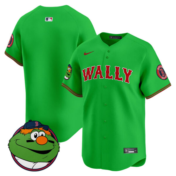 Men's Boston Red Sox Wally Vapor Premier Limited Jersey - All Stitched - Image 7