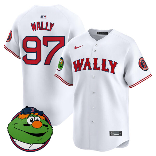 Men's Boston Red Sox Wally Vapor Premier Limited Jersey - All Stitched - Image 8