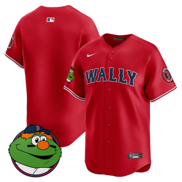 Men's Boston Red Sox Wally Vapor Premier Limited Jersey - All Stitched - Image 21