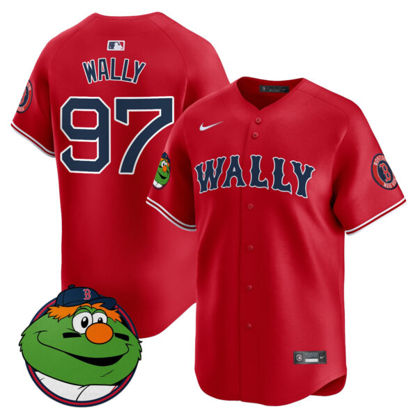 Men's Boston Red Sox Wally Vapor Premier Limited Jersey - All Stitched - Image 15